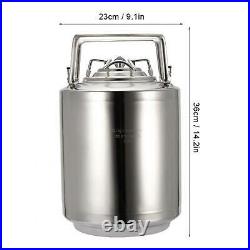 10L Household 304 Stainless Steel Beer Barrel Beverage Keg Home Beer Brewing DP