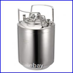 10L Household Stainless Steel Beer Barrel Beverage Keg Home Beer Brewing Tools