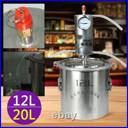 12L/ 20L Destillation Geräte 304 Edelstahl Barrel Hausbrauen Brandy Destillieran