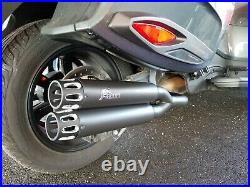 2014-2020 Can- Am Spyder F3-T RLS exhaust Double barrel series black/polished