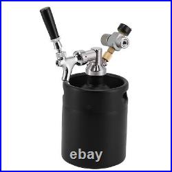2L Stainless Steel Wine Barrel Mini Automatic Beer Container Wine Dispenser