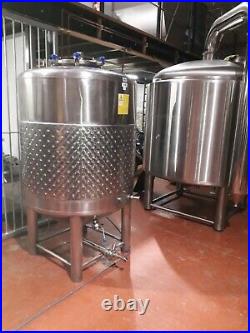 2 (Pair) of Brewery fermenters (each 1200 litres)