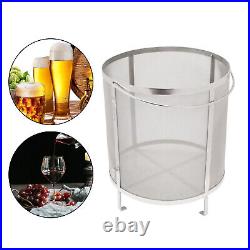 2pcs Wine Hop Filter 304 Stainless Steel 250 Micron Mesh Jelly Jams Barrel