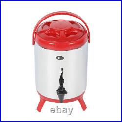 304 Stainless Steel Double-Layer Insulation Barrel Container For Hot Water Mi UK