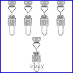 5 pcs Stainless Steel Buckle Lock Metal Hasp Lock Box Lock Clasp Box Lock Buckle