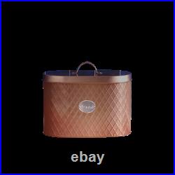5pc-Kitchen Set Bread Bin Tea Coffee Biscuit Sugar Tins Barrel Sealed Containers