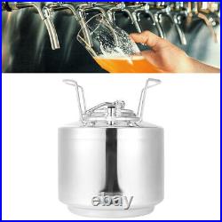 6L Household Stainless Steel Beer Barrel Cola Beverage Keg Brewing Accessory