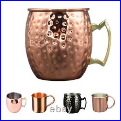 8x Stainless Steel Moscow Mule Mug Barrel Beer Drink Cup Beer Glass New, Made