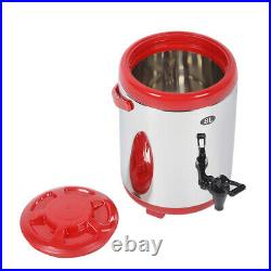 Alinory 304 Stainless Steel Insulation Barrel Double-Layer Container Asy To