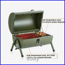 Barbecue Outdoor Grill Charcoal Stainless Steel Stove Patio Camping BBQ Stove