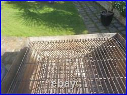 Barbecue stainless Steel everything on the barbecue is stainless so no rust