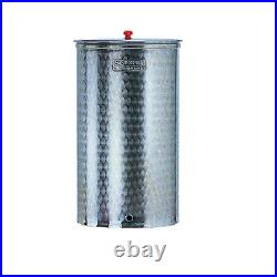 Barrel barrel Cordivari stainless steel tank for food 100 lt without tap and cap