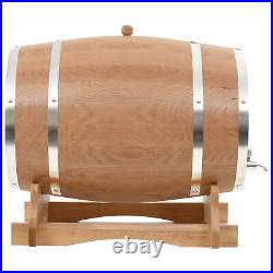 Barrel with Tap Solid Oak 35 L V0J5