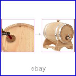 Barrel with Tap Solid Pinewood 12 L C1I7