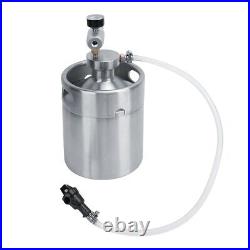Beer Keg Home Keg Kit Beer Barrel Dispenser Stainless Steel Mini For Party For