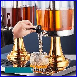 Beverage Barrel Dispenser with Stainless Steel Tap Drinks 8L