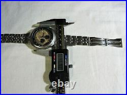 Bucherer 44mm Chronograph Lemania 1340 Diver Barrel Case PANDA TROPICAL DIAL1970