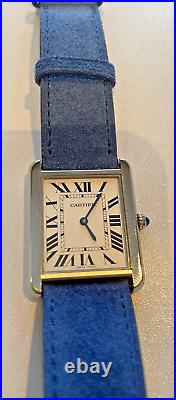 CARTIER Tank Solo Large 35x27mm Stainless Steel Watch Ref 3169 728184WX