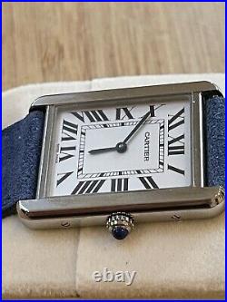 CARTIER Tank Solo Large 35x27mm Stainless Steel Watch Ref 3169 728184WX