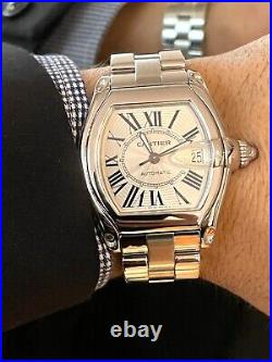 Cartier Roadster 2510 38x44mm Automatic Mens Watch with Box and Papers