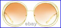 Chloe Halo Sunglasses CE114SC 724 Gold/Ivory 58mm 114