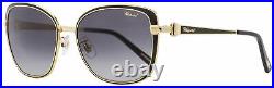 Chopard Butterfly Sunglasses SCHB69S 301F Gold/Black Enamel 57mm B69