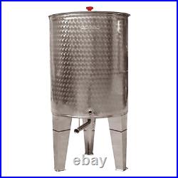 Cordivari barrel food container conical bottom 500 L stainless steel without tap