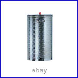 Cordivari stainless steel barrel 1000 lt food wine oil tank without tap and cap