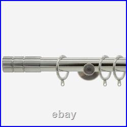 Curtain Pole Professional Quality Designer 28 mm Stainless Steel Barrel Finial