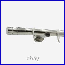 Curtain Pole Professional Quality Designer 28 mm Stainless Steel Barrel Finial