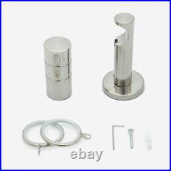 Curtain Pole Professional Quality Designer 28 mm Stainless Steel Barrel Finial