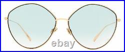 Dior Butterfly Sunglasses Society 4 DDBJP Copper Gold 61mm