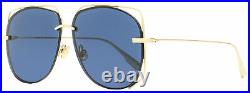 Dior Halo Sunglasses Stellaire 6 J5GA9 Gold 61mm