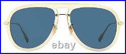 Dior Pilot Sunglasses Ultime 1 LKSA9 Gold 57mm