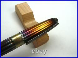 Diplomat Aero Flame Fountain Pen with Broad Steel Nib New in Box