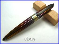 Diplomat Aero Flame Fountain Pen with Broad Steel Nib New in Box