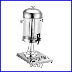 Drink Barrel Dispenser Water Juice Pitcher Kitchen Storage with Stainless Steel