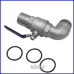 Drum/Barrel Faucet 2Inch DN50 Thread with3 Gaskets 58mm Outlet