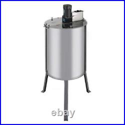 Electric Honey Extractor Separator 4 Frames Stainless Steel Barrel Beehives