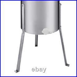 Electric Honey Extractor Separator 4 Frames Stainless Steel Barrel Beehives