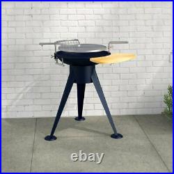 Garden Barrel Charcoal BBQ 104cm Outdoor Cooking Barbecue Home Stable Grill NEW