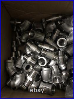 Geberit Pipe Fittings Marine Grade 316 Barrel Nipple & Female X Female