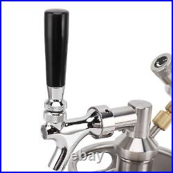 Home Brew Keg Mini Stainless Steel Wine Barrel Keg Kit 2L Mini Keg Growler With