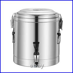 Hot And Cold Beverage Dispenser Insulation Barrel Stainless Steel Coffee