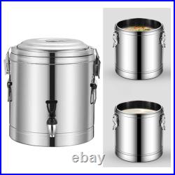 Hot Cold Beverage Dispenser Stainless Steel Insulated Keg with Tap Insulated