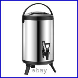 Insulated Barrel Beverage Container Stainless Steel Large Capacity Insulation