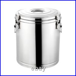 Insulated Barrel Stainless Steel Round Soup Warmer Kitchen Tool Insulated Warm