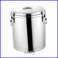 Insulation Barrel Stainless Steel Round Soup Warmer Kitchen Tool Insulated Warm