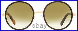 Jimmy Choo Round Sunglasses Andie/S J7GJD Gold/Havana 54mm