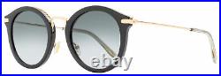 Jimmy Choo Round Sunglasses Bobby/S 8079O Black/Gold 49mm